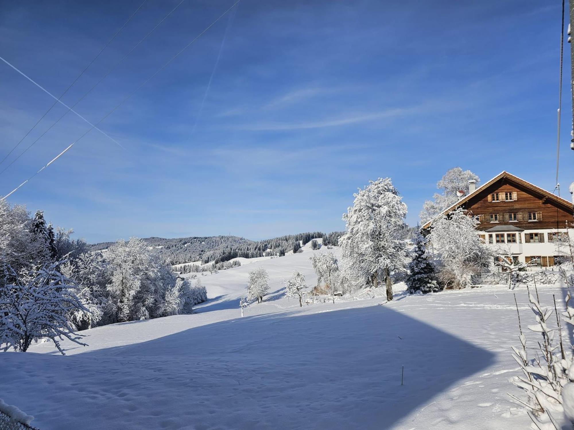Sonnen-Juwel - Hallenbad-Sauna-2 Getrennte Schlafbereiche-Direkt An Der Skipiste Missen-Wilhams Exterior photo
